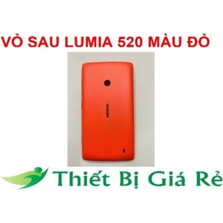 VỎ SAU LUMIA 520 MÀU ĐỎ