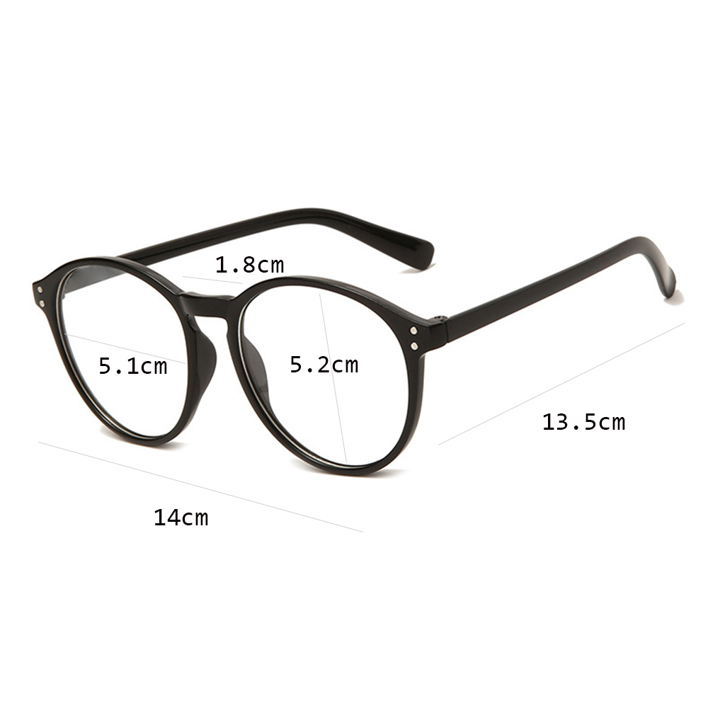 Mặt kính gọng tròn phong cách cổ điển dành cho nam và nữ