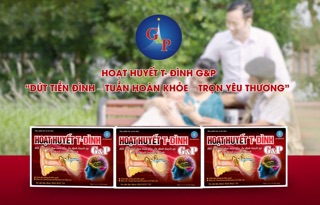 Hoạt Huyết T- Đình GP hộp 30 viên hỗ trợ chứng rối loạn tiền đình, ổn định huyết áp.