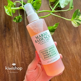 Toner xịt cấp ẩm MARIO BADESCU Facial Spray with Aloe, Herbs and Rosewater 236ml