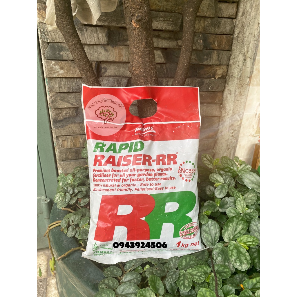Phân bón hữu cơ RR RAPID RAISER của Úc 1kg viên nén