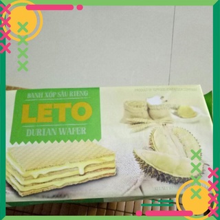 Bánh xốp sầu riêng Leto 200g