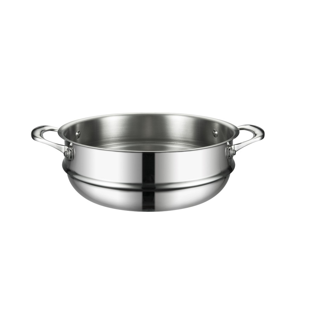 Bộ nồi chảo inox 304 Elmich Premium EL3134, nồi 18,20cm, nồi hấp 24cm, chảo 26cm