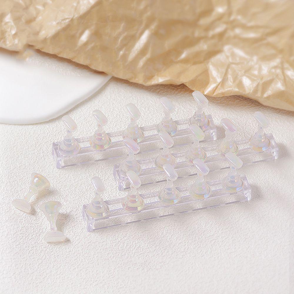 OCEANMAP Giá Đỡ Đầu Móng Tay Giả Dùng Luyện Tập Làm Móng Nghệ Thuật