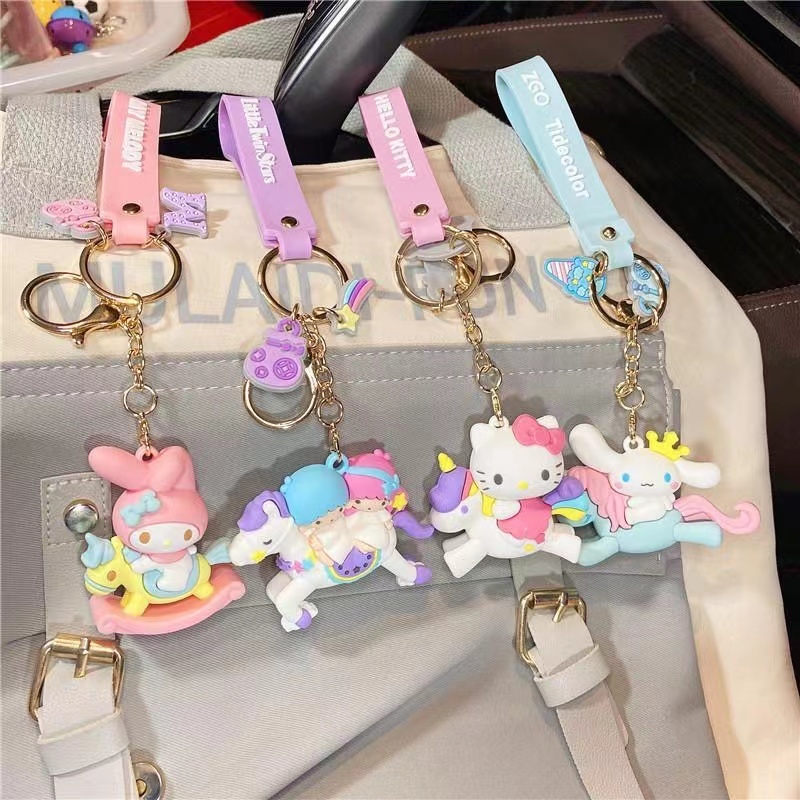 SANRIO Móc Khóa Hello Kitty Xinh Xắn
