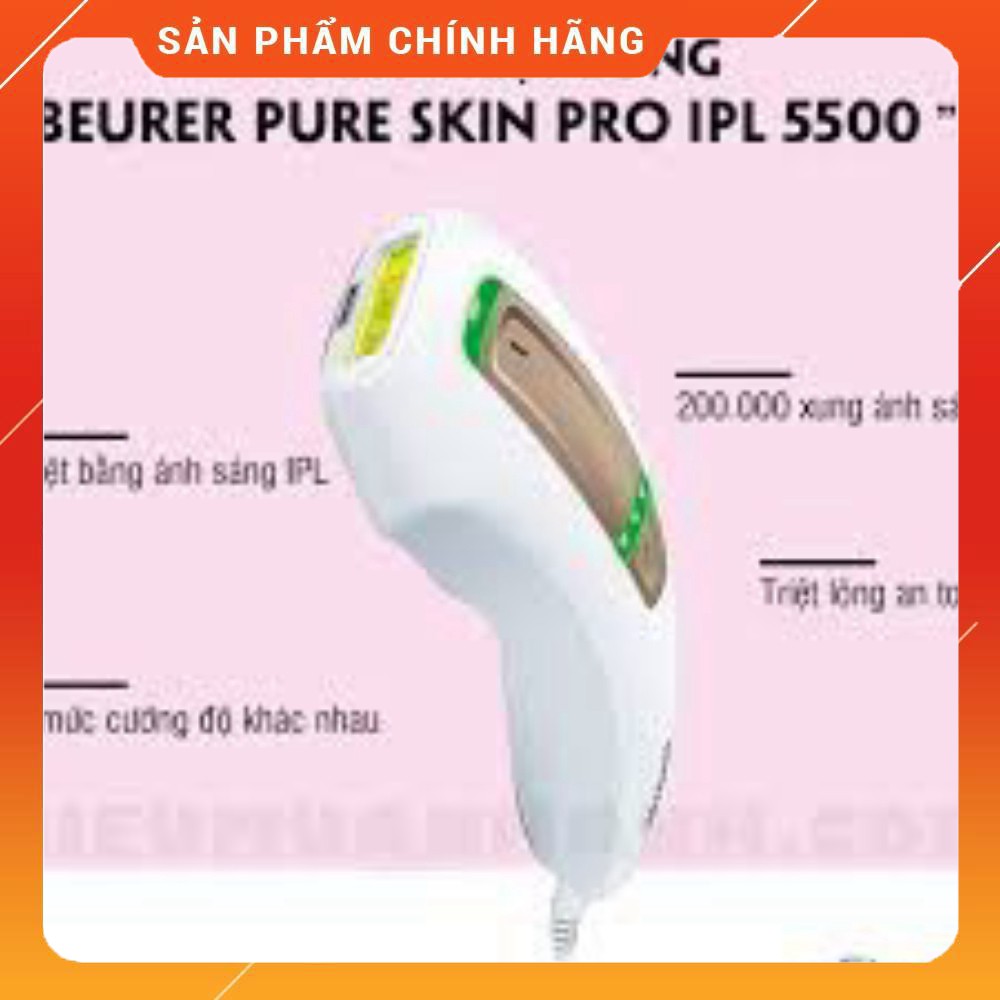 MÁY TRIỆT LÔNG BEURER IPL5500