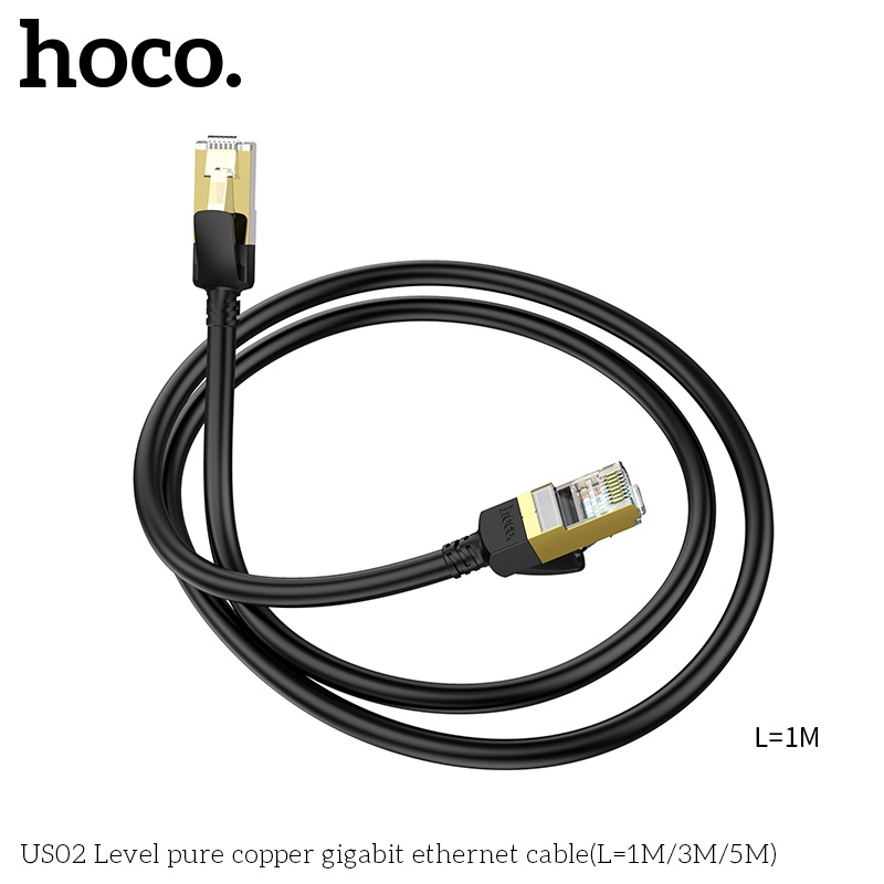 Dây cáp mạng HOCO US02 RJ45 CAT6 RJ45 chuyên dụng tùy chọn kích thước