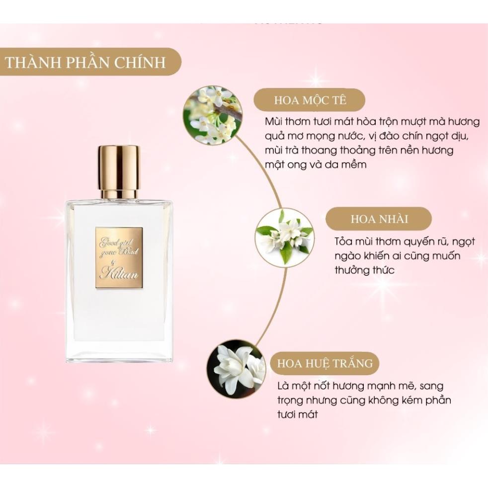 Nước hoa nữ Rắn trắng Kilian Good Girl Gone Bad dung tích 50ml - Hương thơm quyến rũ, quyền lực và sang trọng