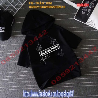 Siêu phẩm hoodie black pink