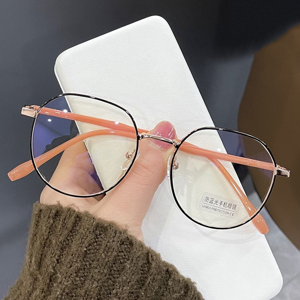 Mắt kính gọng kim loại siêu nhẹ chống ánh sáng xanh VANES1