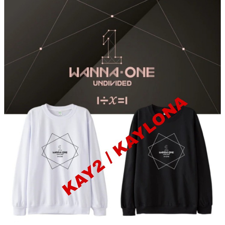 Áo Sweater Wanna One Undivided M-Xxl 9 Màu Phiên Bản Giới Hạn