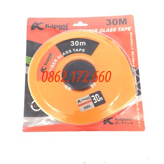 THƯỚC DÂY ĐO KAPUSI CUỘN 30M VỈ CAM