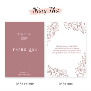 10 HỘP CARDVISIT THIẾT KẾ THEO YÊU CẦU_NÀNG THƠ DESIGN