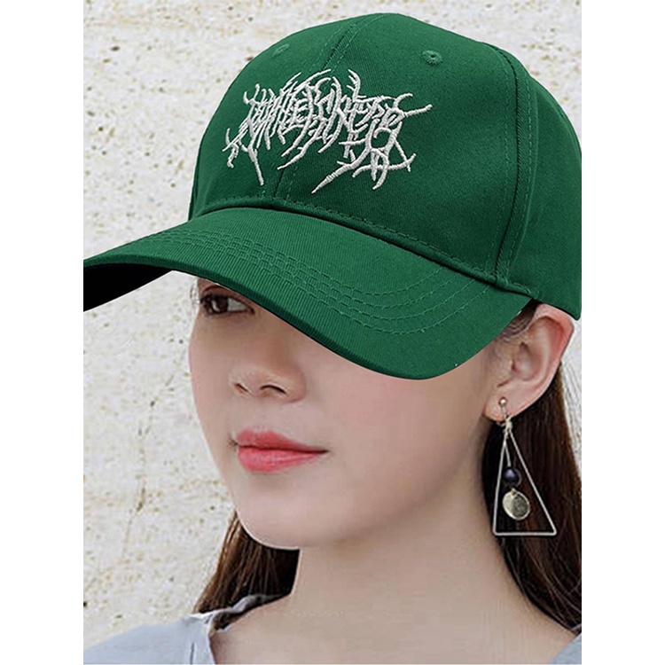 Mũ Lưỡi Trai Thêu Chữ Phong Cách Hiphop