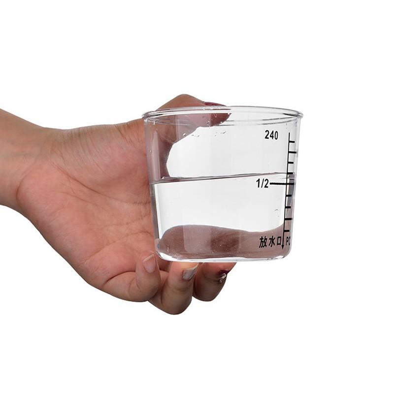 Bộ 4 Cốc Đong Mồi Câu Cá , Hương liệu, pha chế chia vạch ml bằng nhựa cao cấp chuyên dụng - HM2K MALL