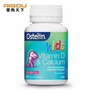Vitamin Ostelin Kid Canxi - Vitamin D -