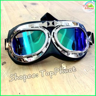 Kính Phi Công Cho Mũ 1/2 và 3/4 - Hàng Cao Cấp, Đẹp Bền Chắc Chắn
