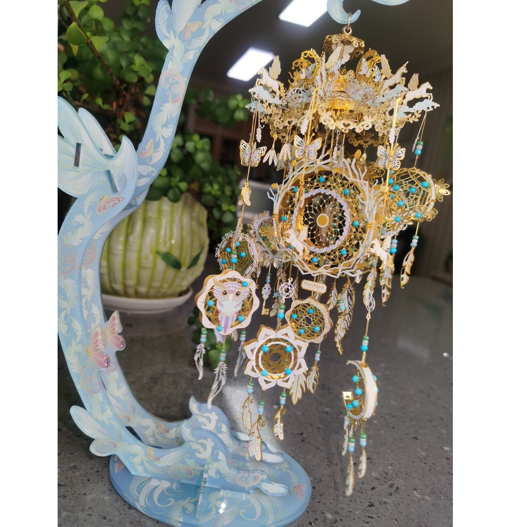 Mô Hình Kim Loại 3D Lắp Ráp Picture Kingdom Dreamcatcher (Nhiều Màu) [chưa ráp]