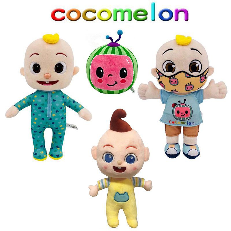 Cocomelon JJ Plush Toy 26cm/10in Boy Stuffed Gift Kids Educational Birthday D