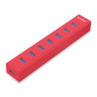 Bộ chia usb hub 7 cổng usb 3.0 orico h7013-u3-ad - hàng phân phối chính hãng