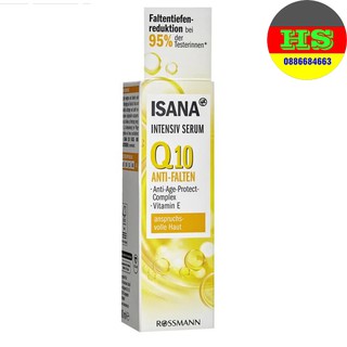 Serum Isana Q10 giảm nếp nhăn, chống lão hóa, hàng Đức
