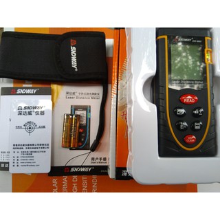 {Giá Tốt} Máy Đo Khoảng Cách Bằng Laser SNDWAY SW-M60; Thước Đo Khoảng Cách Laze SND WAY Đo Tối Đa 60M