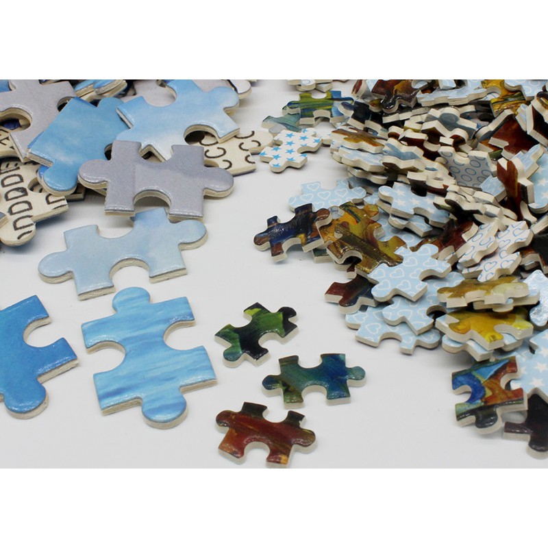 Set 1000 Miếng Đồ Chơi Xếp Hình Phong Cảnh Đường Phố Lãng Mạn Độc Đáo Dành Cho Người Trưởng Thành Và Trẻ Em