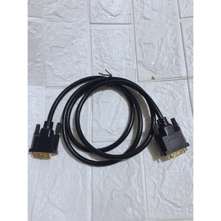 Dây Cáp DVI 1.5m Tròn Đen