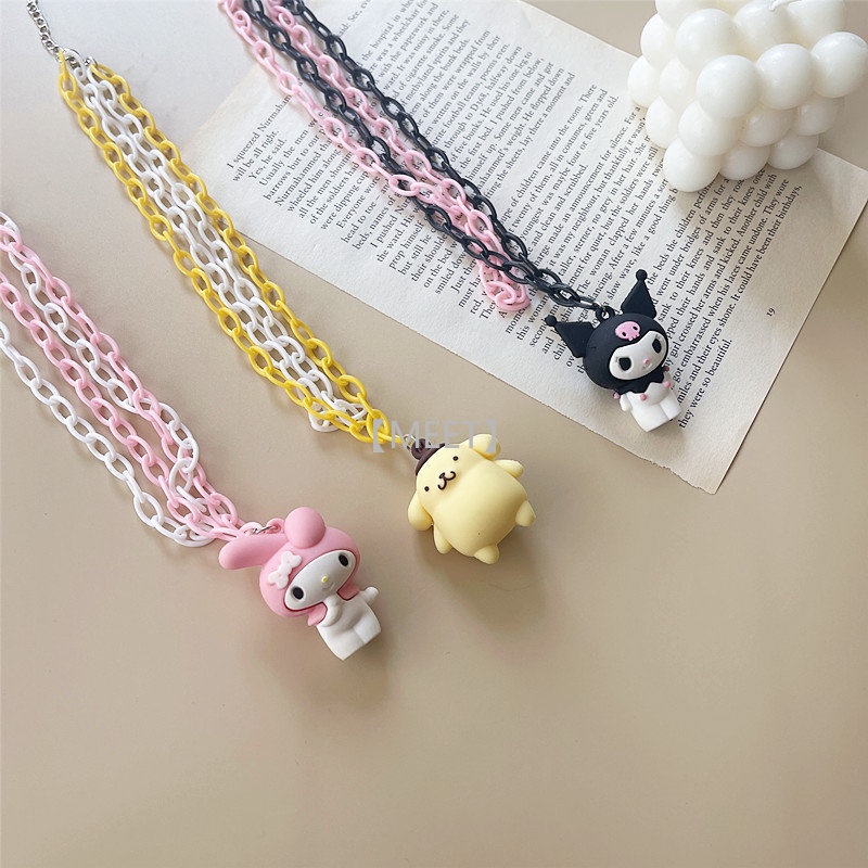 1 Dây Chuyền Mặt Hình Sanrio DIY Dễ Thương