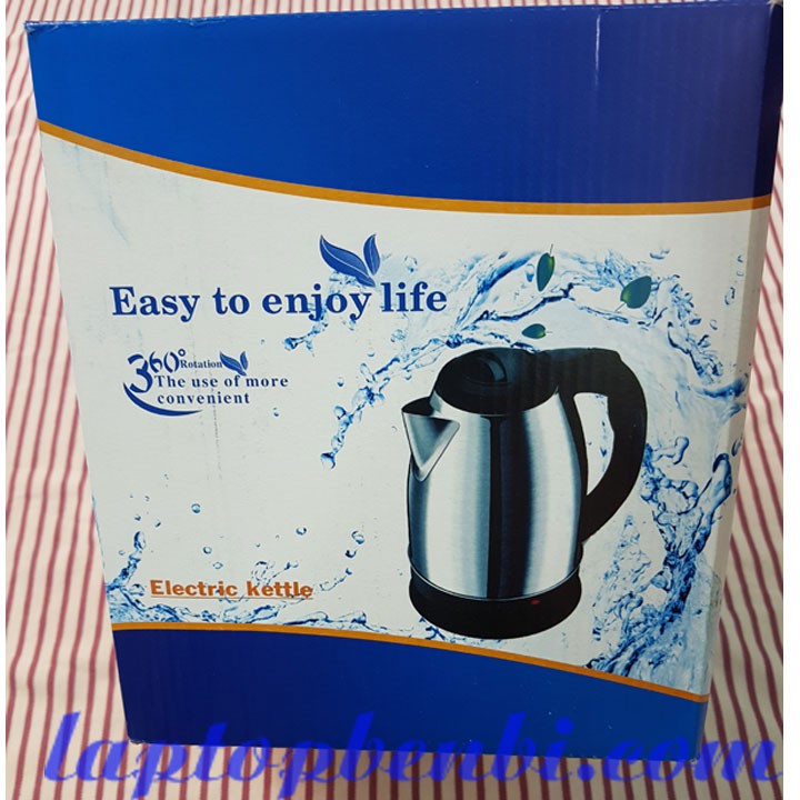 Âm siêu tốc giá rẻ - Bình đun siêu tốc giá rẻ Electric Kettle 1.8 lít