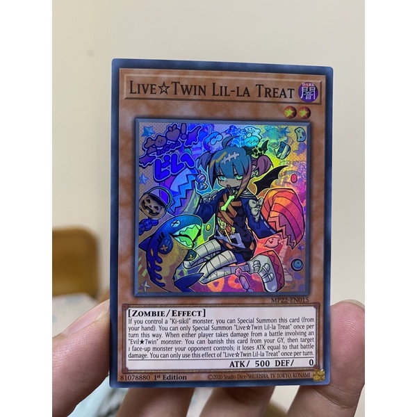Thẻ bài Yugioh Live⭐️Twin Lil-La Treat