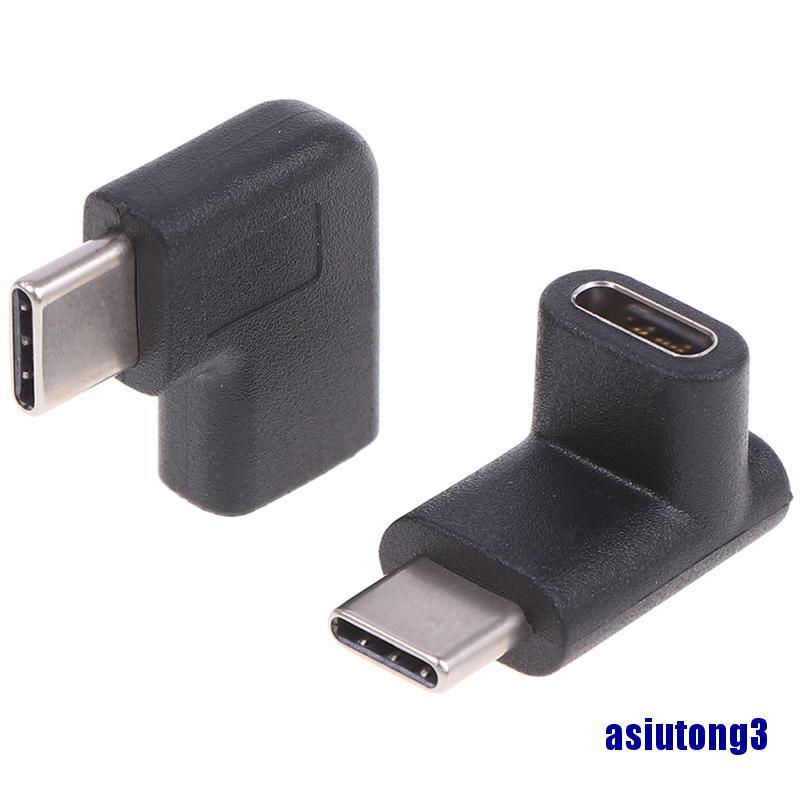 Đầu Chuyển Đổi Usb 3.1 Type C Góc 90 Độ