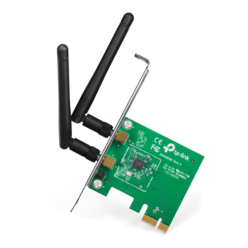 TP-Link PCI Express Card wifi (Thu wifi) Chuẩn N 300Mbps TL-WN881ND -