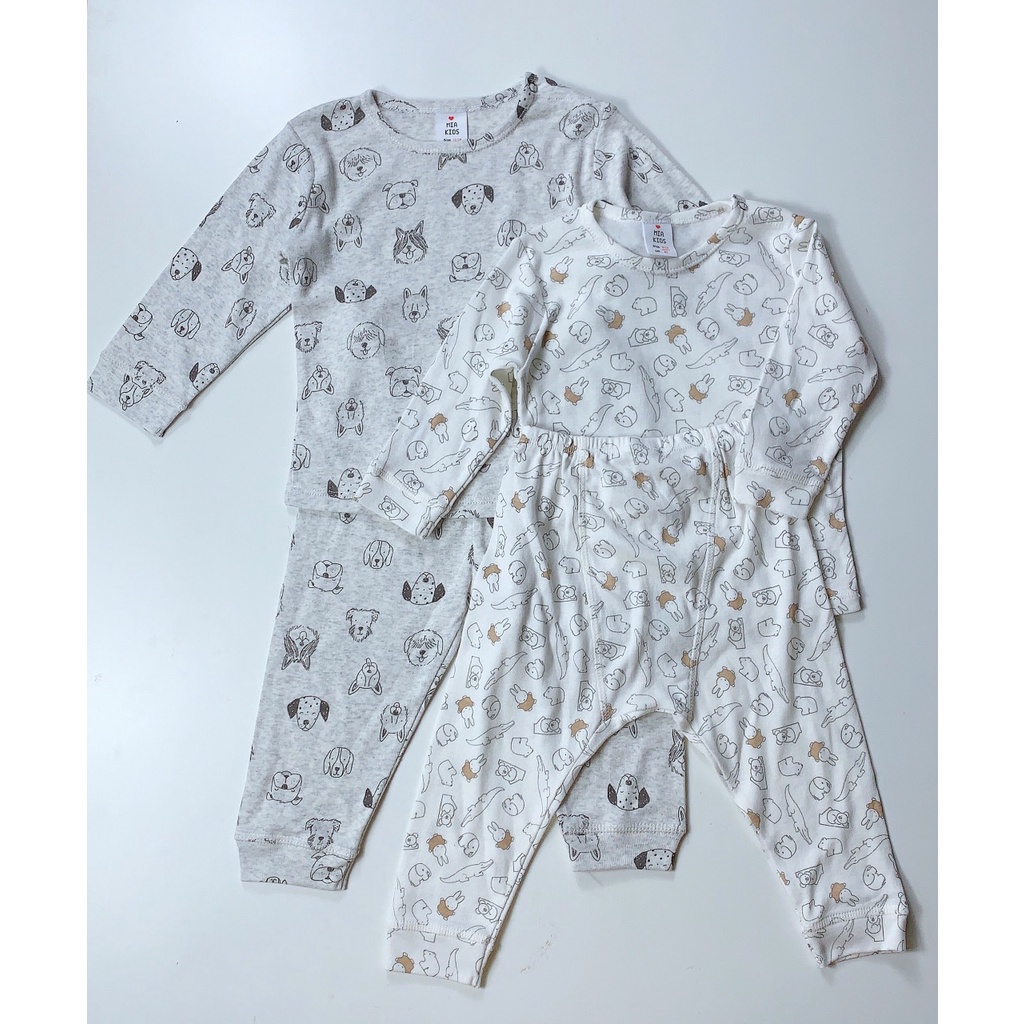 Bộ quần áo thu đông cho bé ,quần áo cho bé trai/bé gái từ 6kg đến 13kg,chất liệu cotton 100%,hoạ tiết đáng yêu