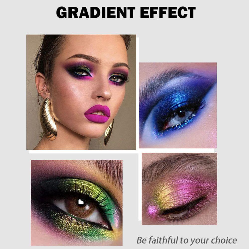 EUTUS Phấn Mắt Dạng Lỏng Ánh Nhũ Lấp Lánh Nhiều Màu Sắc Thời Trang