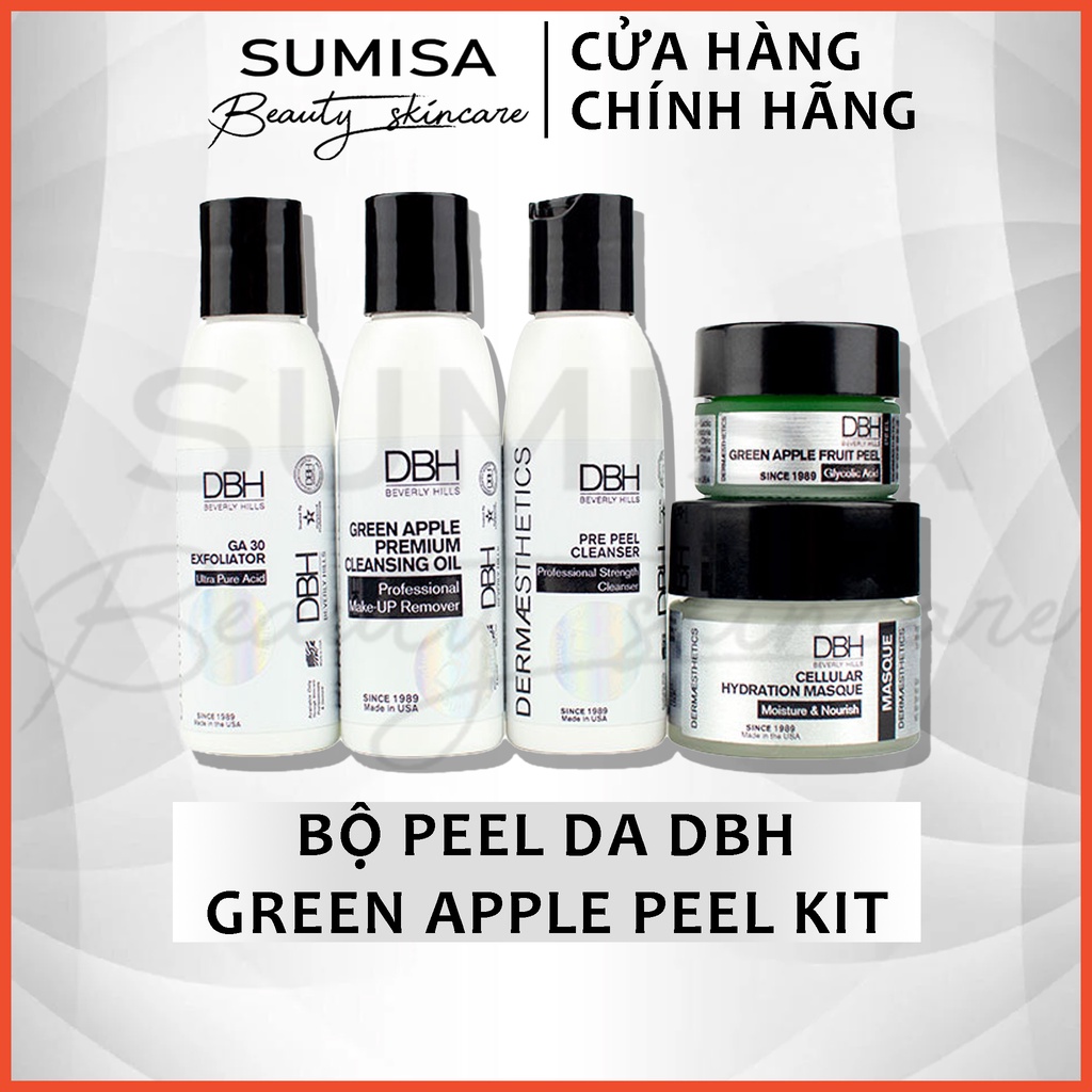 Bộ Peel da DBH Green Apple Peel Kit