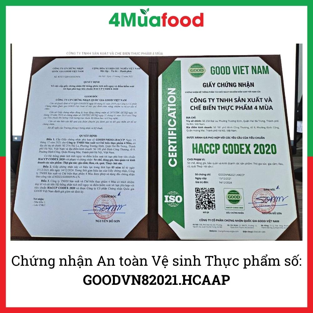 1kg Thịt Nạc Vai Lợn  Miratorg đóng túi hút chân không - Thực Phẩm 4 Mùa - 4Muafood