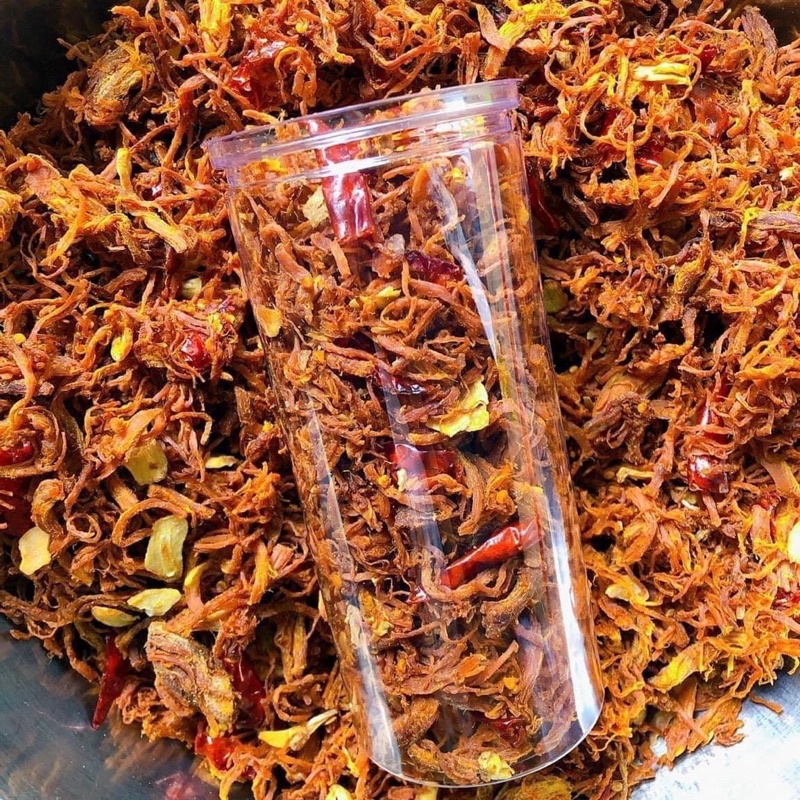 { Mã 0101 Khô heo cháy tỏi hũ 300g }
