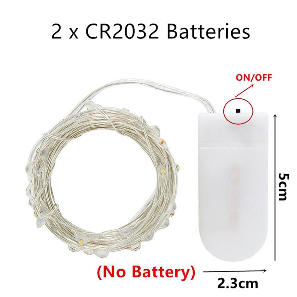 Bộ 5 Dây Đèn Led Chống Thấm Nước Dùng Trang Trí Cây Thông Noel Tiện Dụng