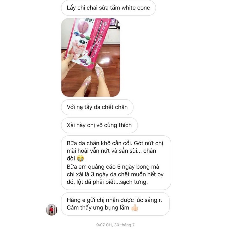 Ủ TẨY DA CHẾT CHÂN | BigBuy360 - bigbuy360.vn
