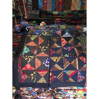 Chăn vải ghép Indonesia (chăn hè 2 mặt)