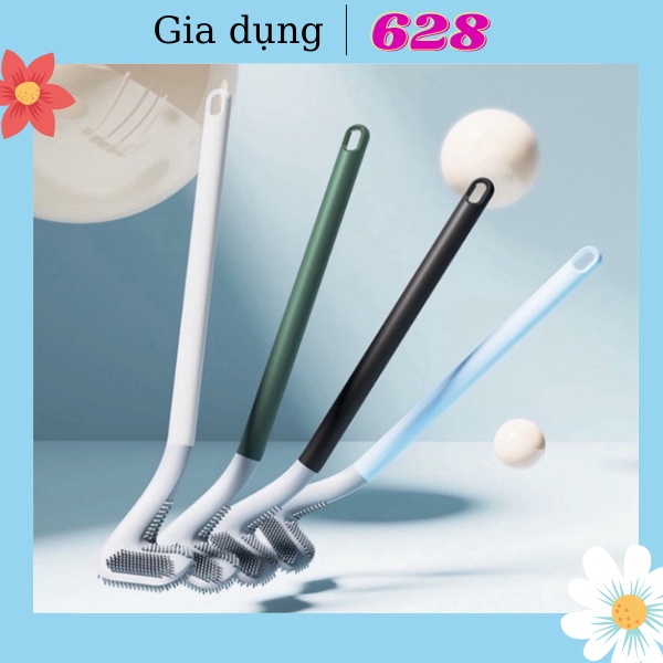 Chổi Cọ Nhà Vệ Sinh TOILET Bồn Cầu Bằng Silicon Cọ Rửa Siêu Sạch Tiện Dụng