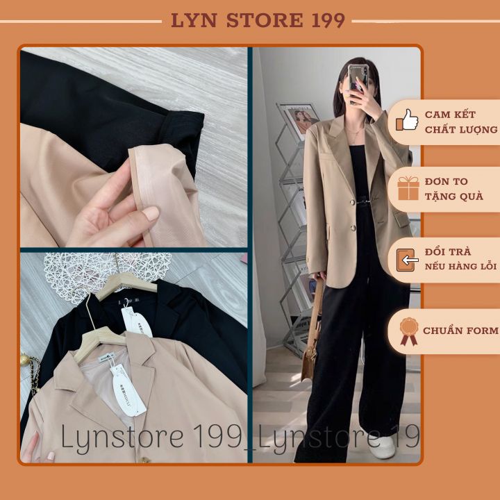 Áo blazer 2 lớp dài tay nhiều màu phong cách Hàn quốc Áo vest nữ khoác ngoài Mã A55 | WebRaoVat - webraovat.net.vn