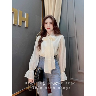 Áo sơ mi nude cổ bèo