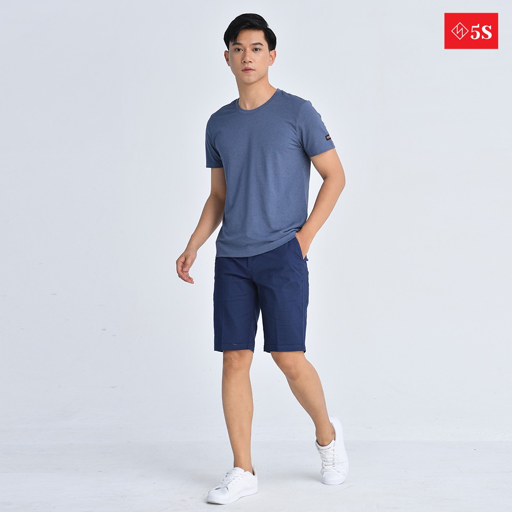 Áo Thun Nam 5S Cổ Tròn ( 5 màu), Phiên Bản Premium, Chất Liệu Thun Cotton Cao Cấp , Kiểu Dáng Trẻ Trung(TSO21003-05)