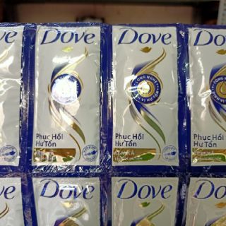 Dây dầu gội đầu dove . Clear