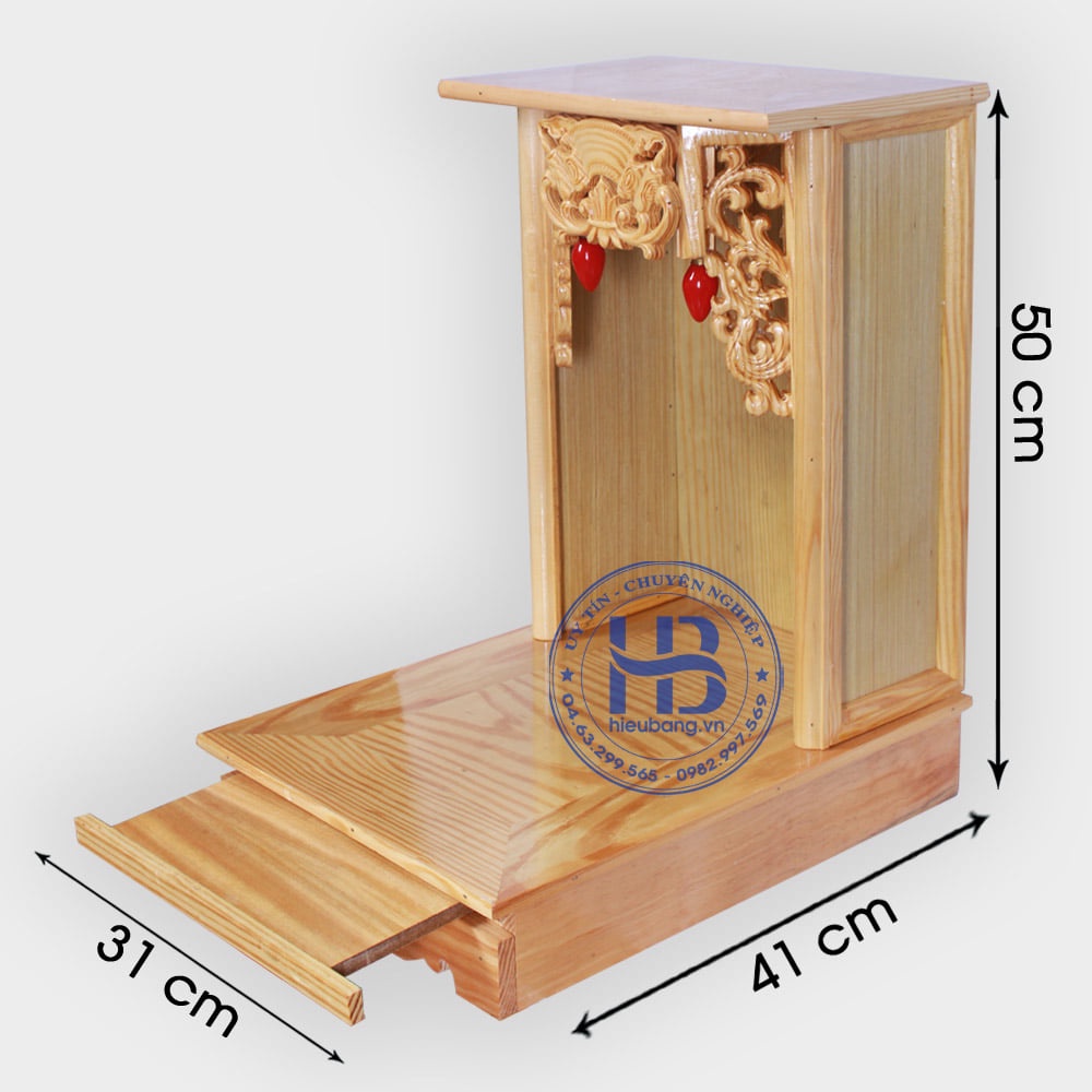 Bàn thần tài giá rẻ 31cm, 36cm, 41cm, 48cm