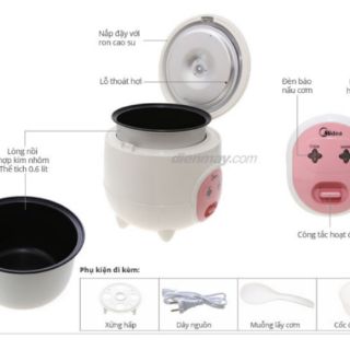 Nồi cơm điện mini Media
