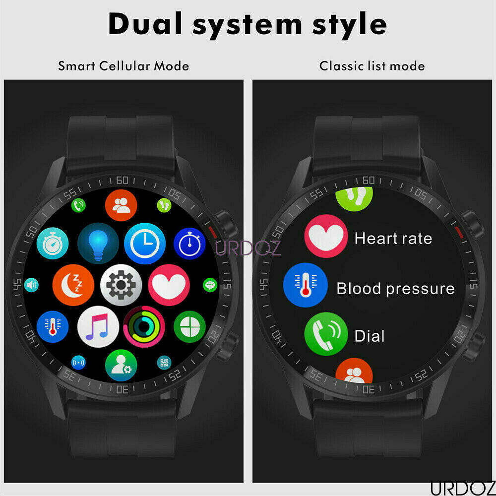 ANDROID Đồng Hồ Đeo Tay Thông Minh Q88 Chống Nước Ip67 Theo Dõi Sức Khỏe Kèm Phụ Kiện