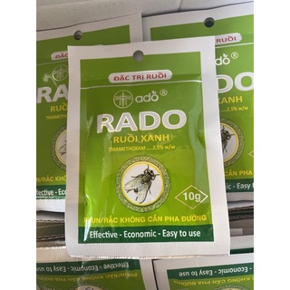 Thuốc diệt ruồi RADO 10gr - Diệt ruồi hiệu quả cao nhất